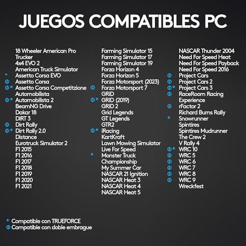 Thumbnail 12 de Logitech G G923 Racing Wheel and Pedals con TRUEFORCE y doble embrague programable