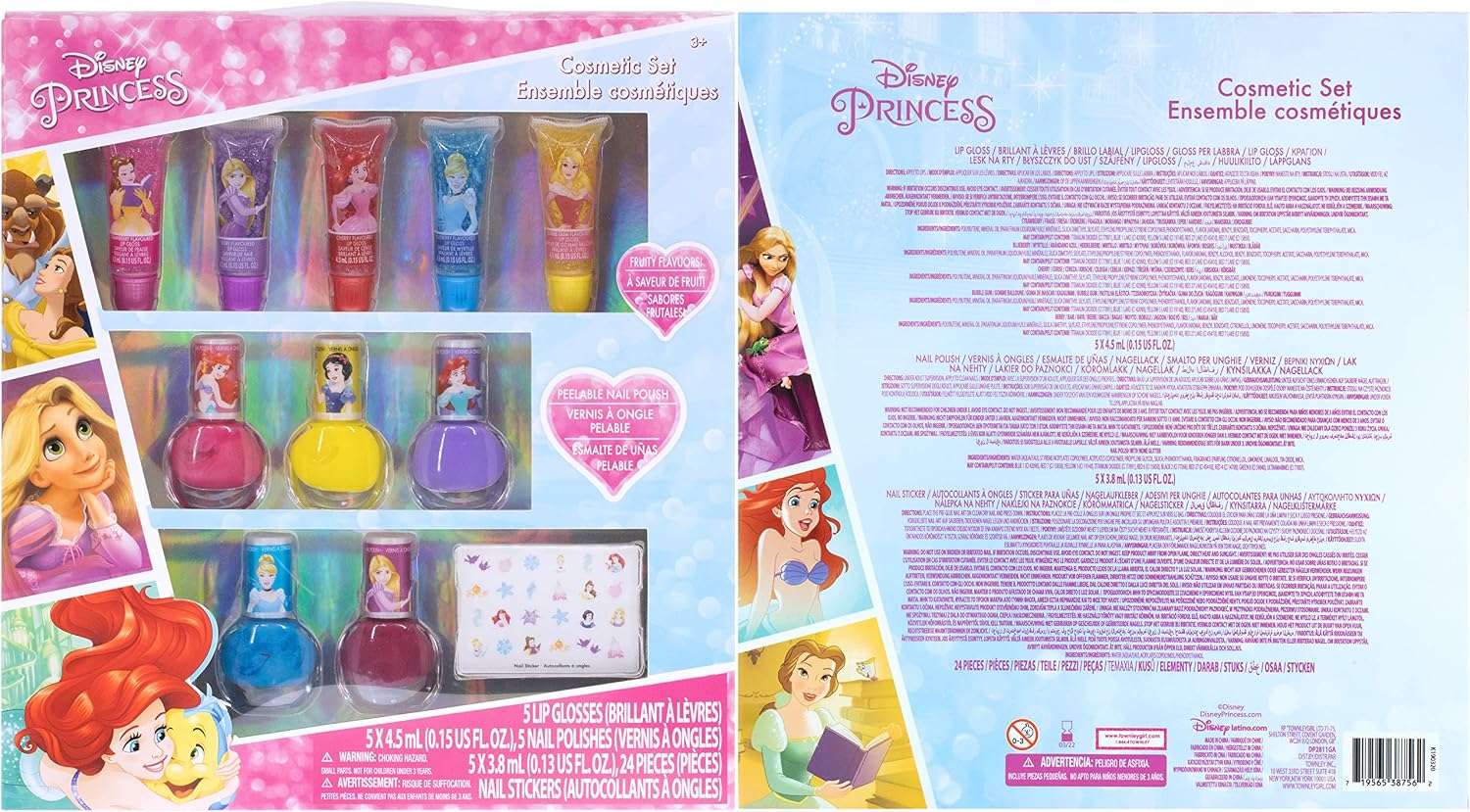 Thumbnail 6 de Disney Princess Townley Girl 11‑piece makeup set