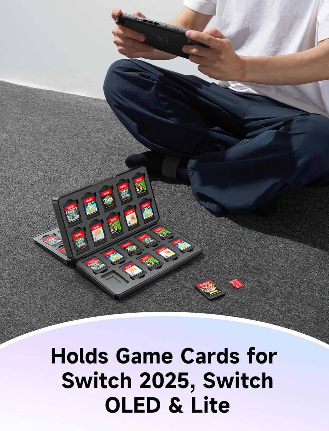 Thumbnail 2 de JSAUX Game Card Case for Switch 2