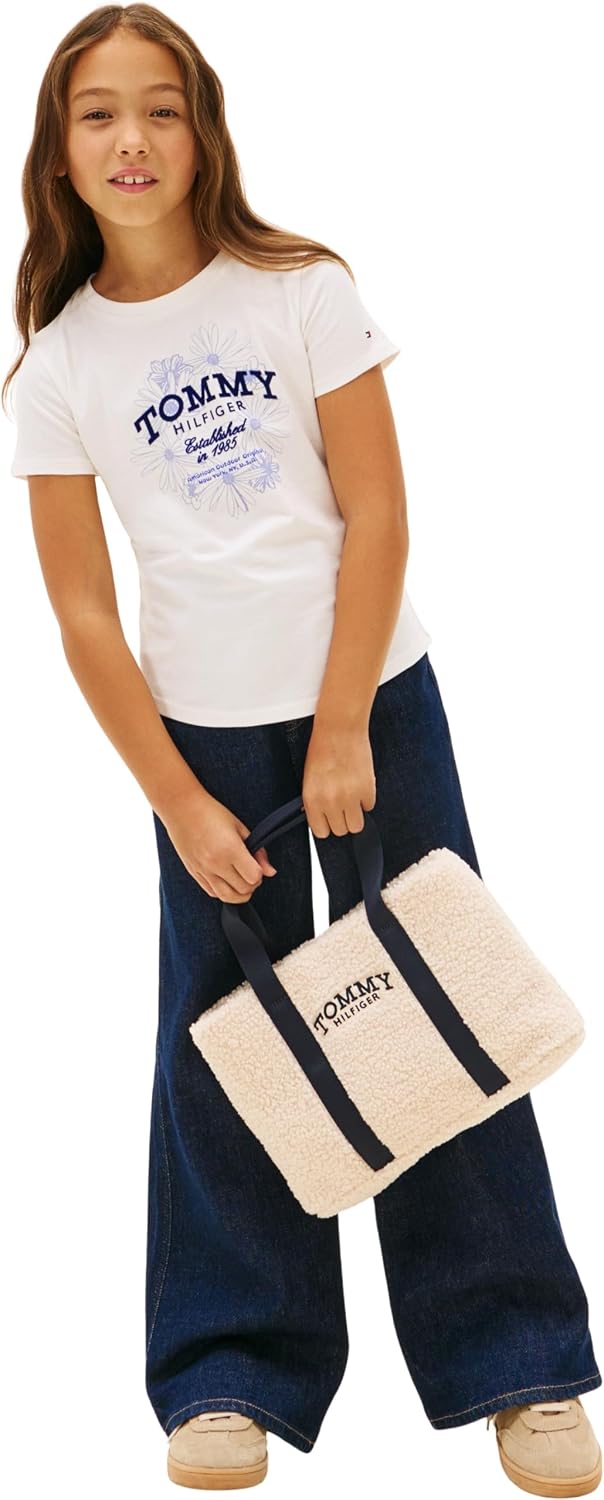 Detalle de Tommy Hilfiger T-Shirt S/S Fille — Original et durable