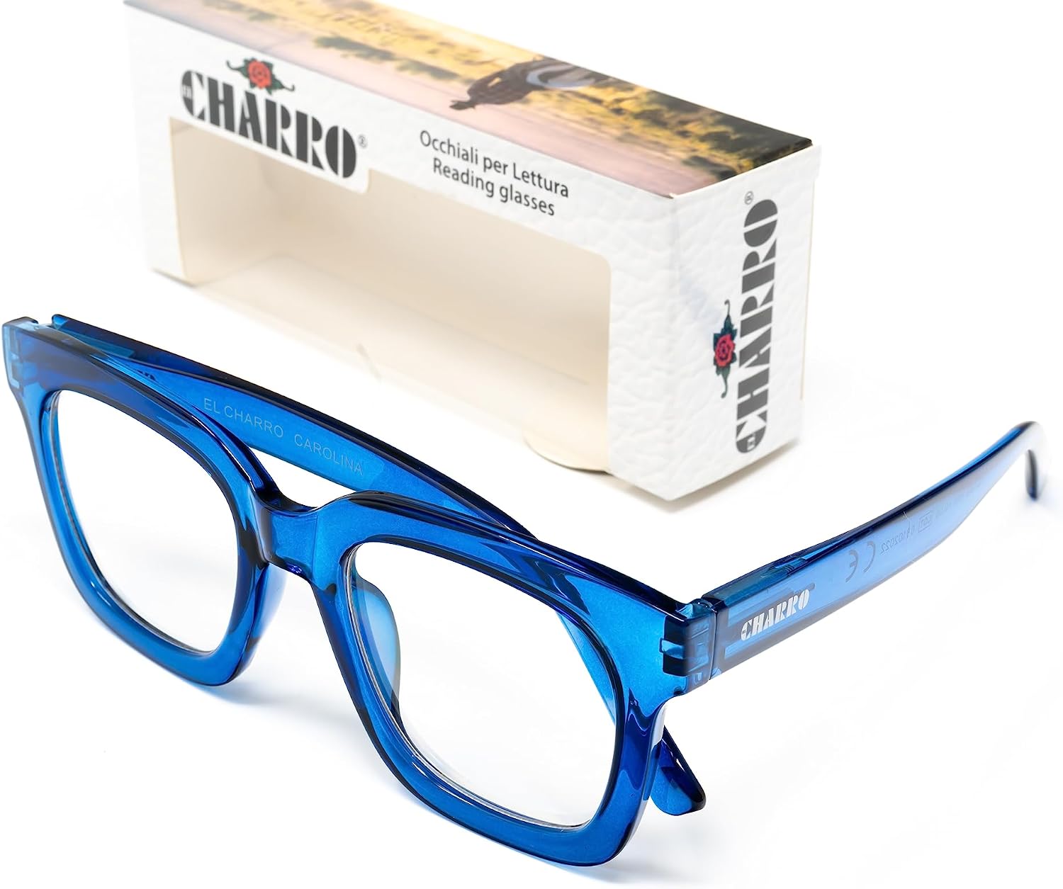Thumbnail 5 de Lunettes de Lecture Carolina Bleu +3,00 – CHARRO