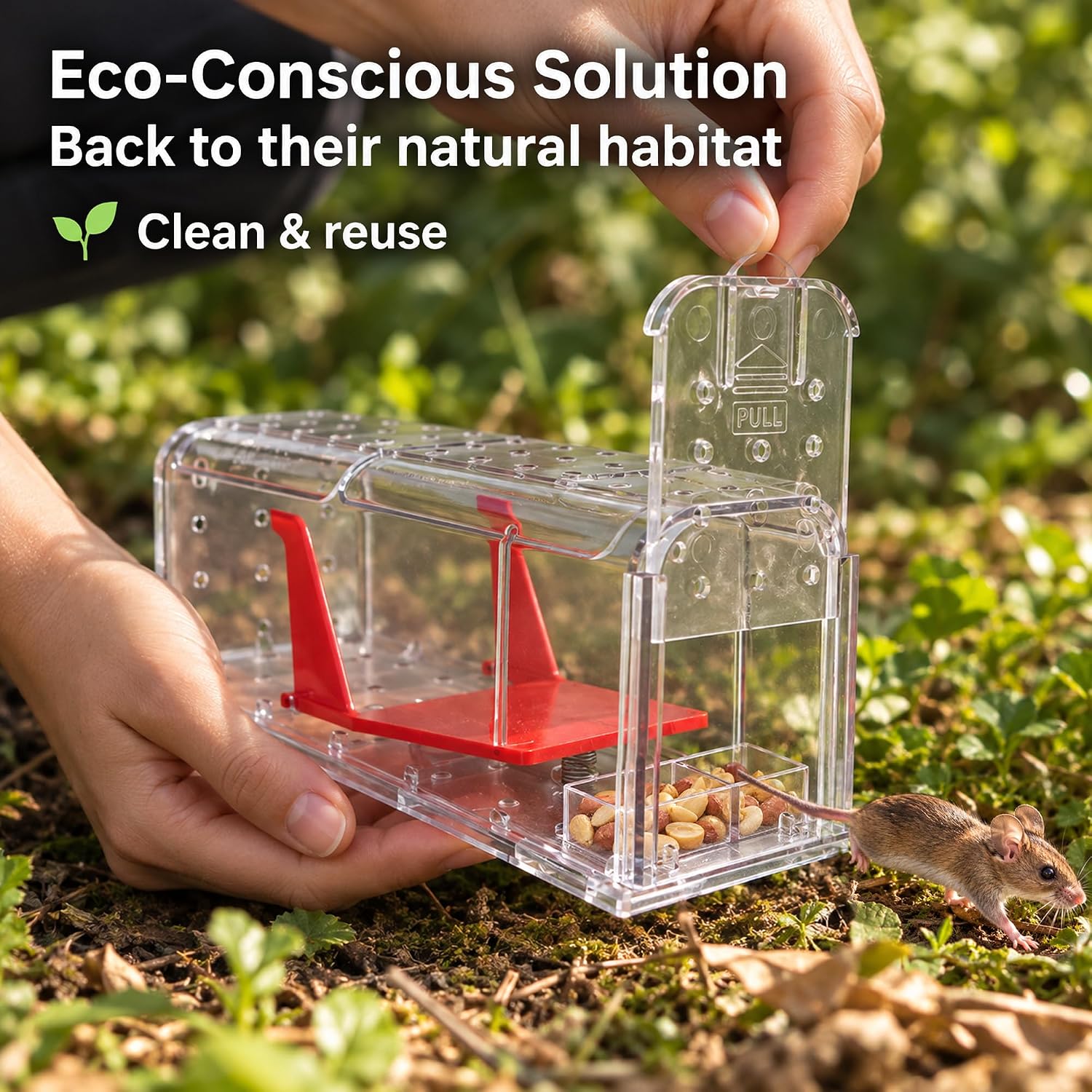 Thumbnail 4 de ROSHIELD Humane Mouse Trap 2-pack โ reusable ๐ญ