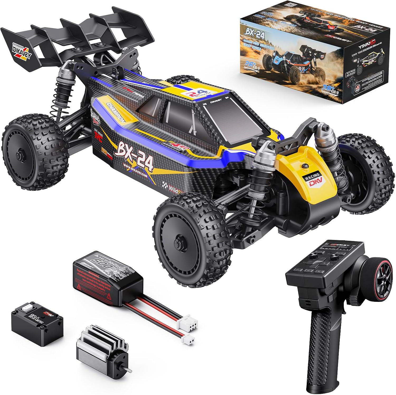Thumbnail 6 de DIKAVEY RC Buggy 1/24 Scale