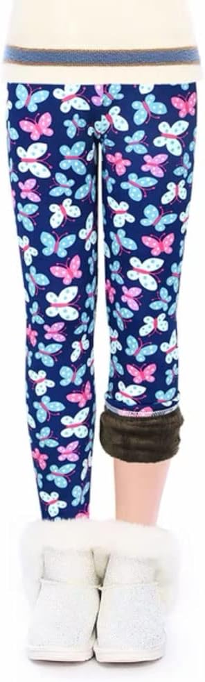 Detalle de FedMois 2er Pack Thermo-Strumpfhose Leggings für Mädchen, gefüttert für den Winter