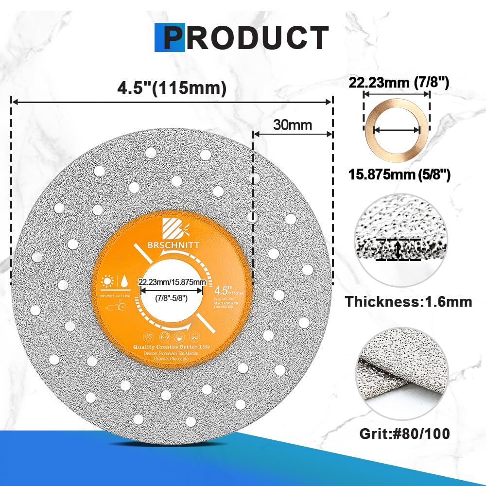 Detalle 2 de BRSCHNITT diamond cutting disc 4.5-inch