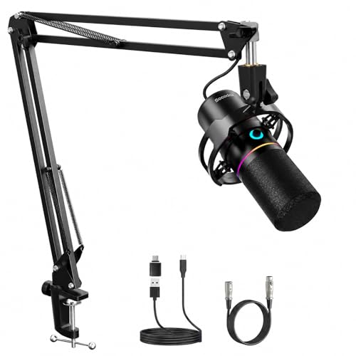 Detalle de Socodox - Microfono da Gaming XLR/USB con Braccio Articolato per lo Streaming
