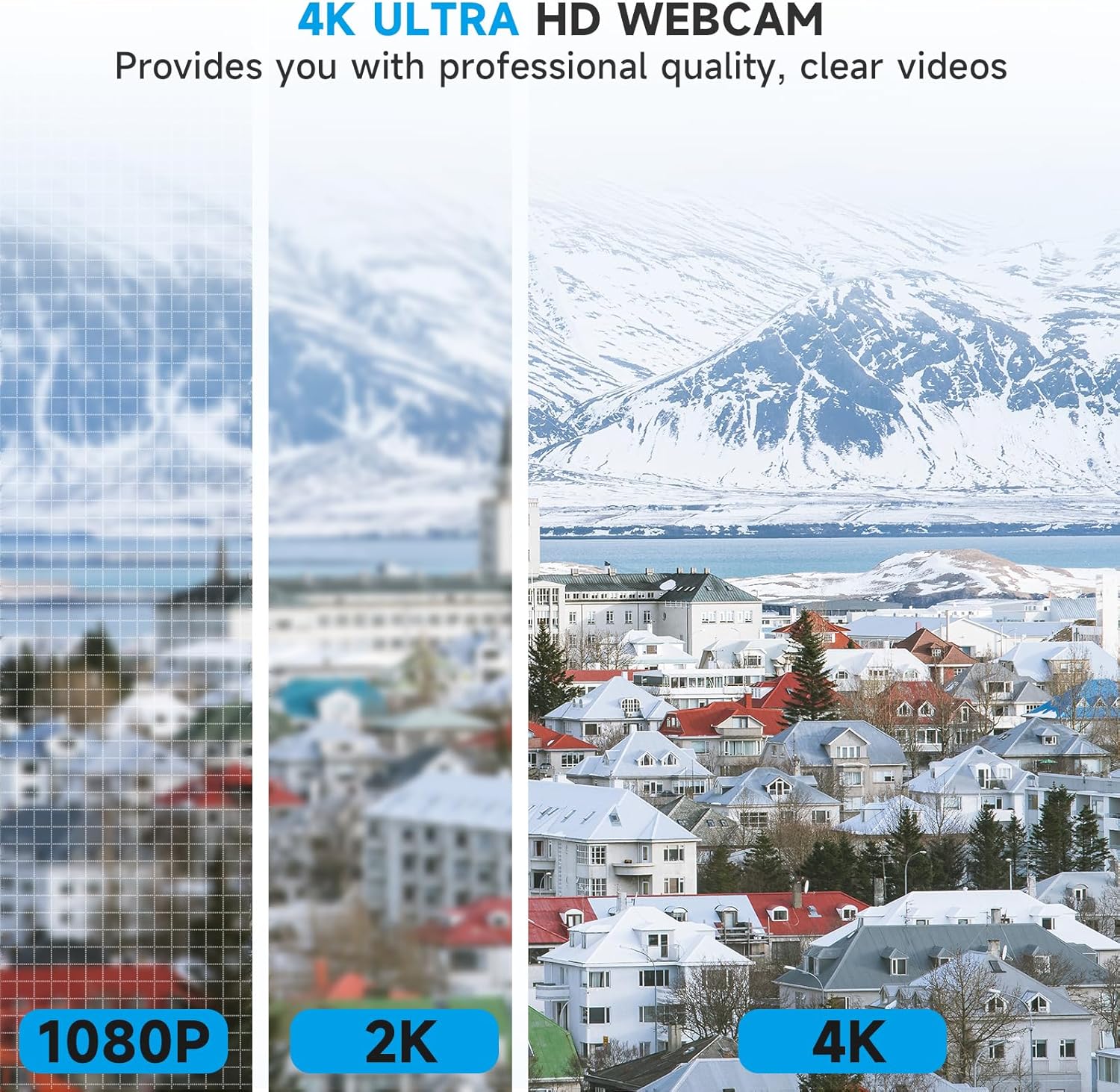 Detalle 2 de AOC 4K Webcam 99° FOV