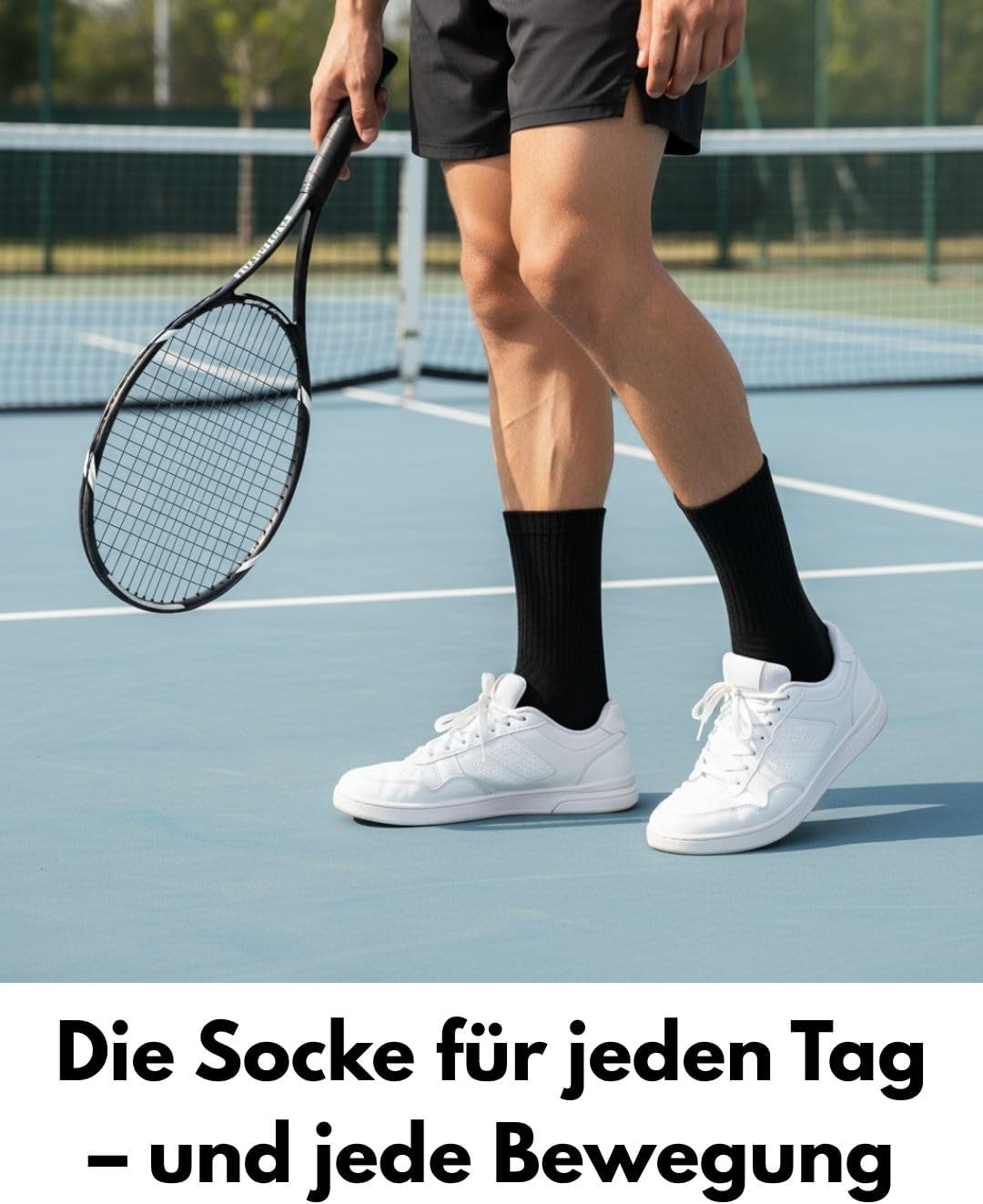Thumbnail 4 de 10 Paar Sportsocken Tennissocken 80% Baumwolle