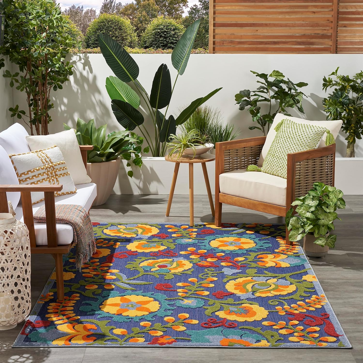 Thumbnail 4 de Nourison Area Rug in Polypropylene