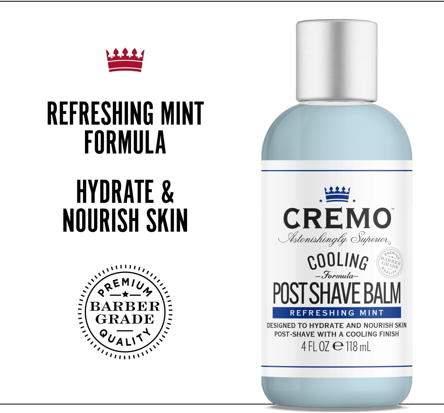 Thumbnail 4 de CREMO Cooling Post Shave Balm for Men – Refreshing Mint, 118ml