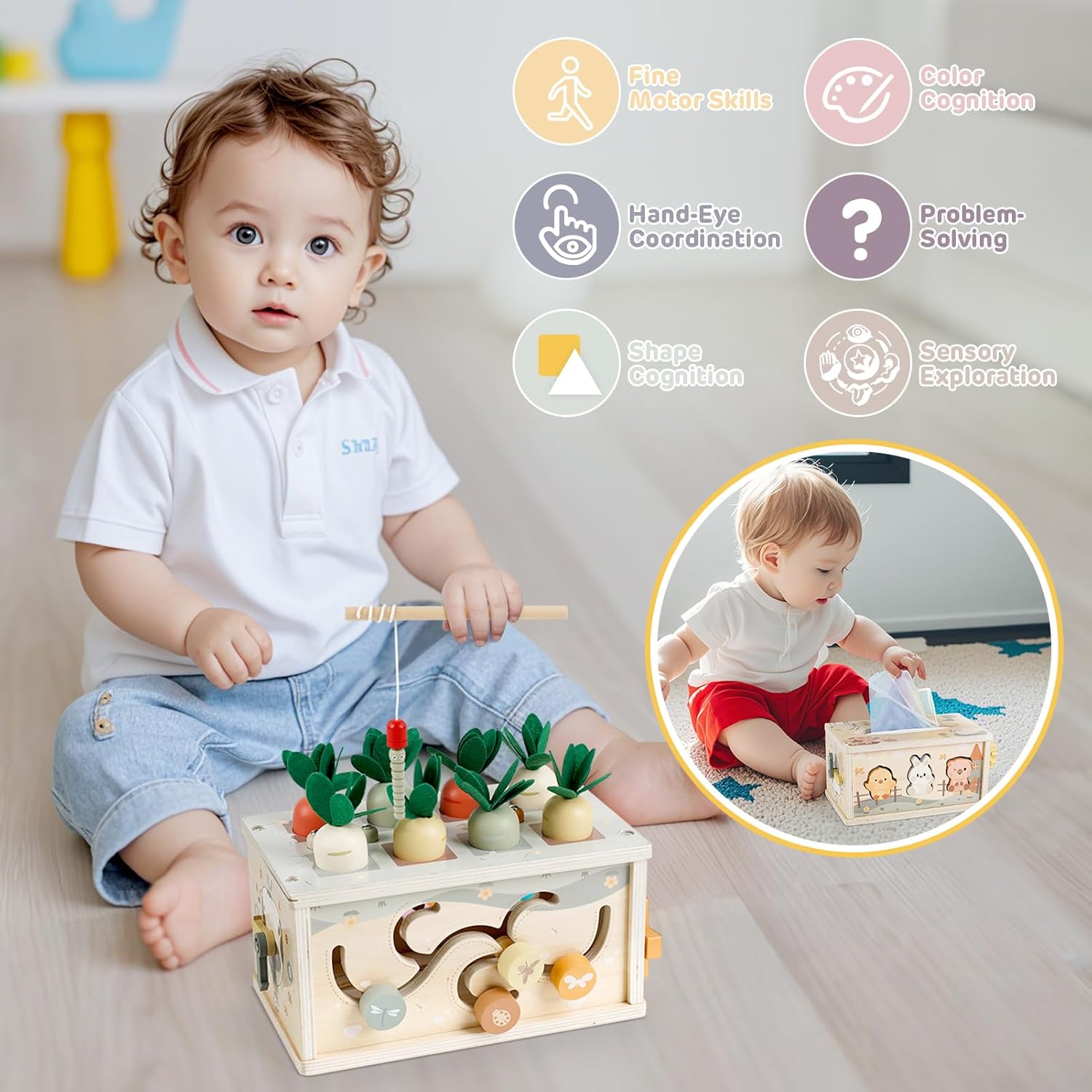 Detalle de Vanplay Montessori Spielzeug 12 Monate