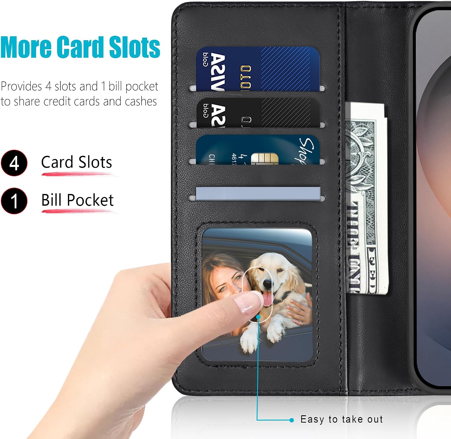 Detalle 2 de KUAFCASE Samsung S26 Ultra Wallet Case