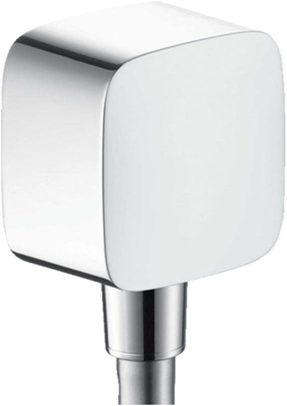 Thumbnail 1 de hansgrohe FixFit 27414000 – przyłącze węża prysznicowego z zaworem zwrotnym i przegubem kulowym