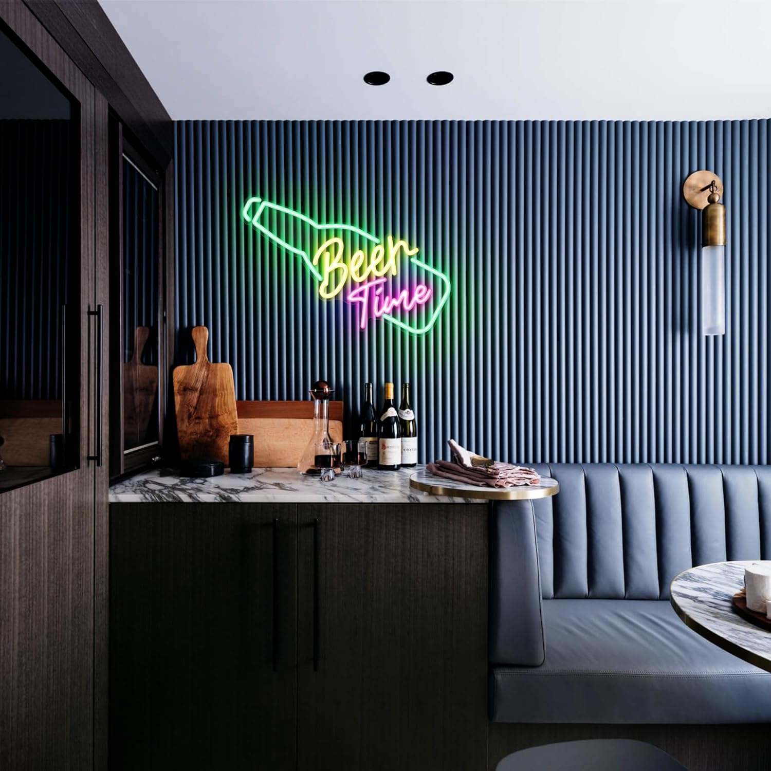 Thumbnail 3 de Kavaas Beer Time Neon Sign 16.9" x 7.6