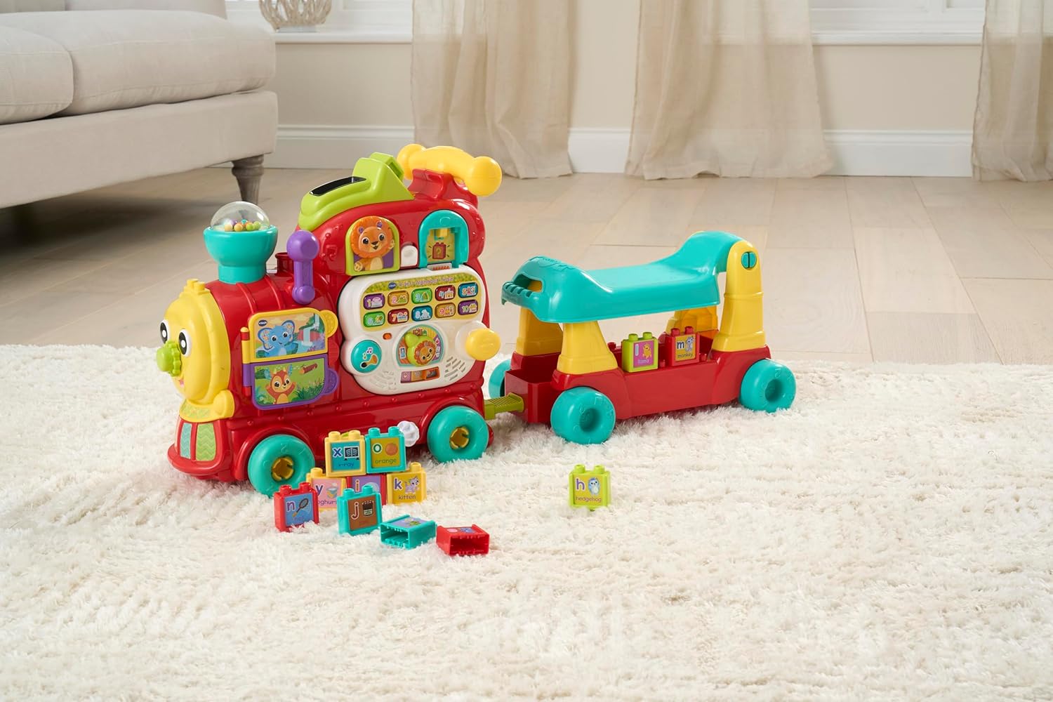 Thumbnail 6 de VTech Baby 4-in-1 Alphabet Train – baby walker with lights, sounds and songs (1 year+)