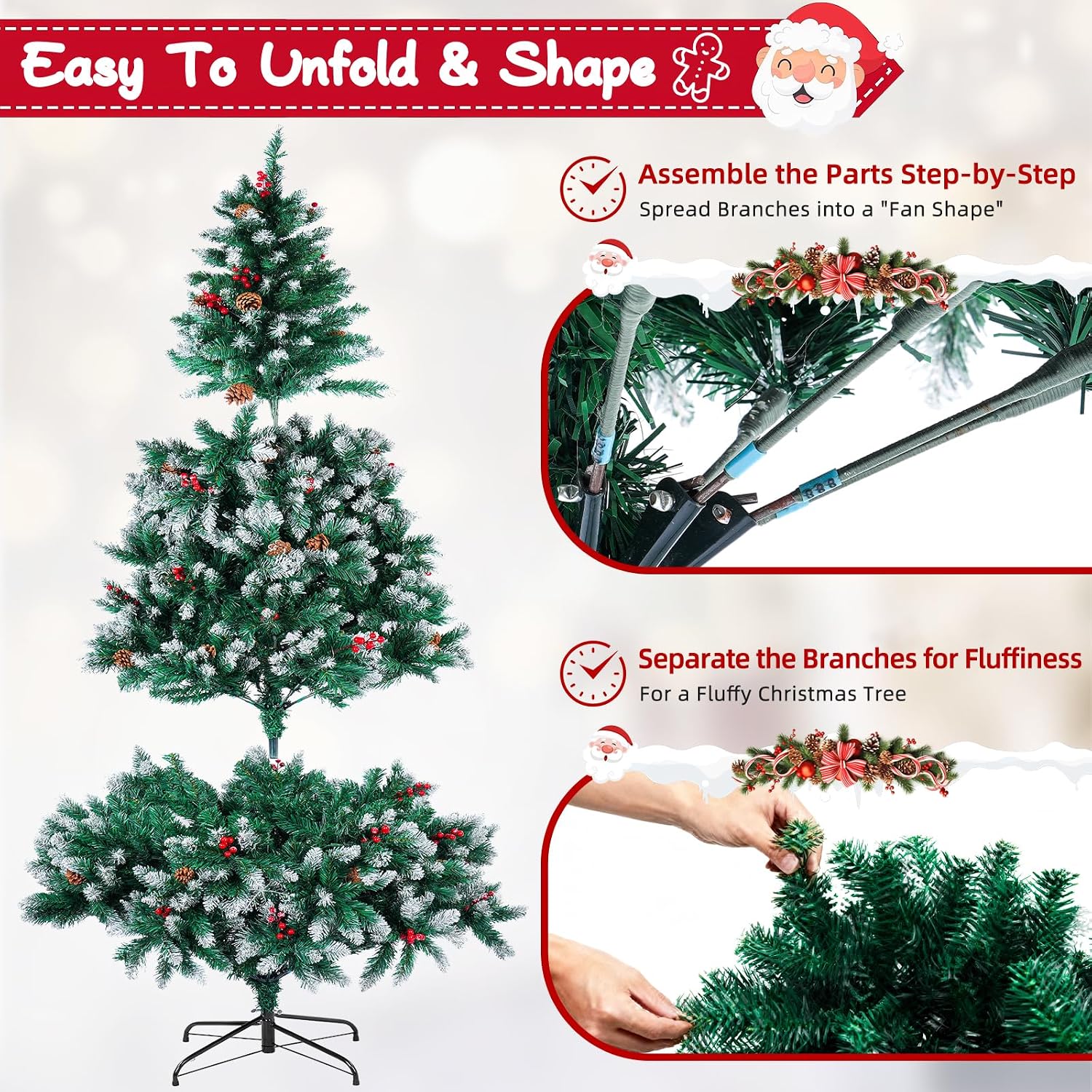 Thumbnail 5 de Sinchereu Sapin de Noël 180 cm ⚙