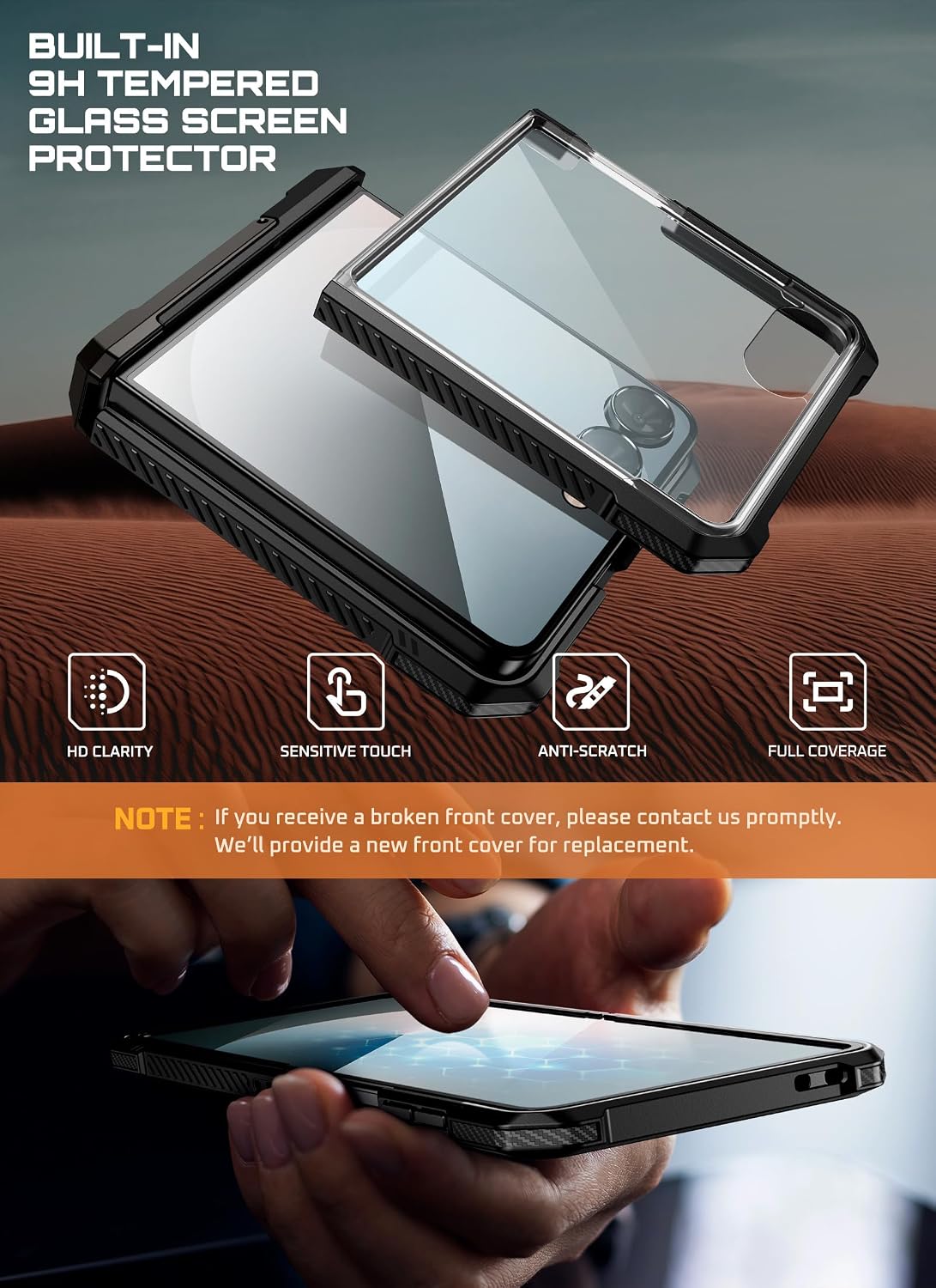 Thumbnail 4 de SUPCASE Samsung Galaxy Z Flip 7 case with stand 7