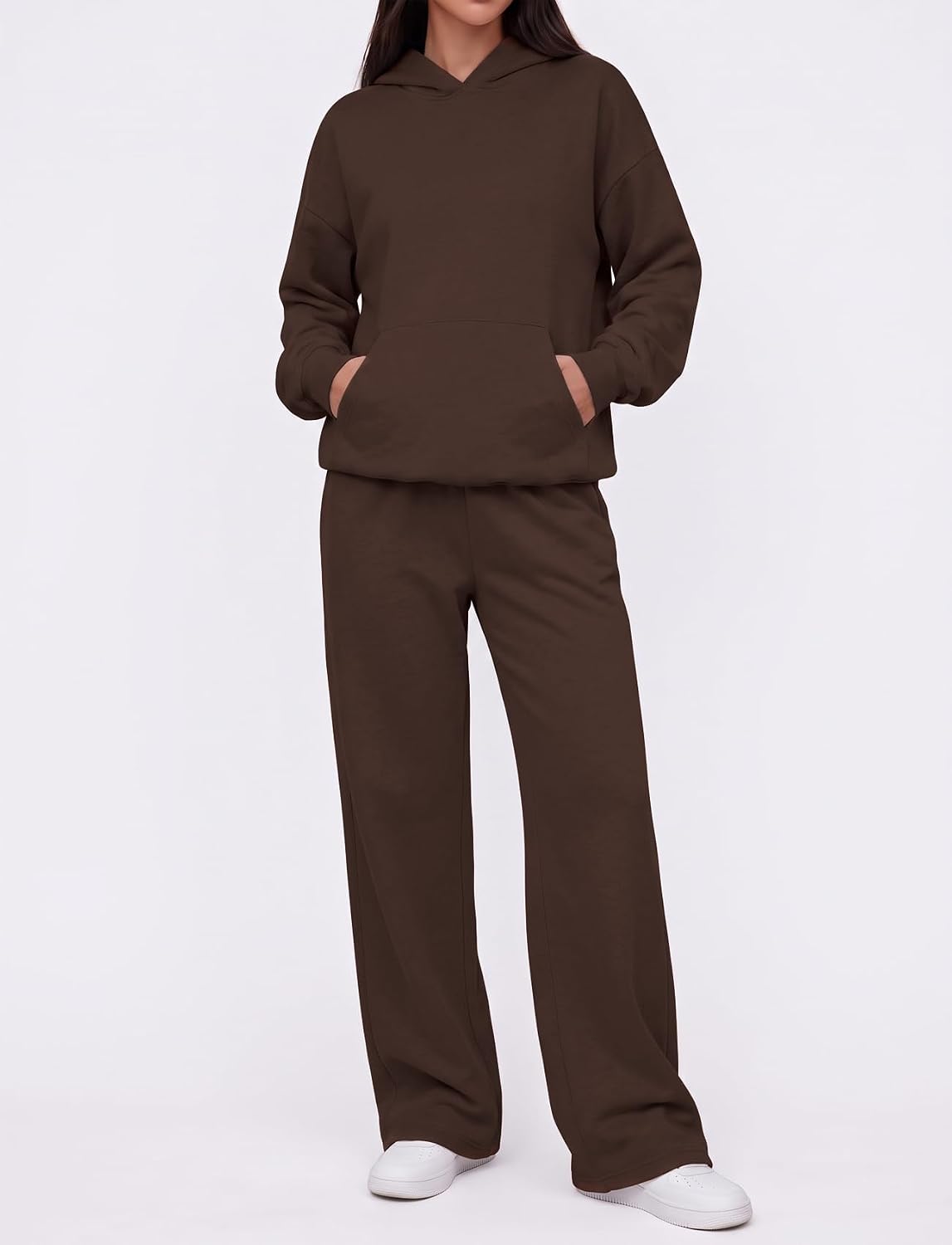 Detalle 2 de Women's 2-Piece Lounge Set in Cotton-Polyester Fleece