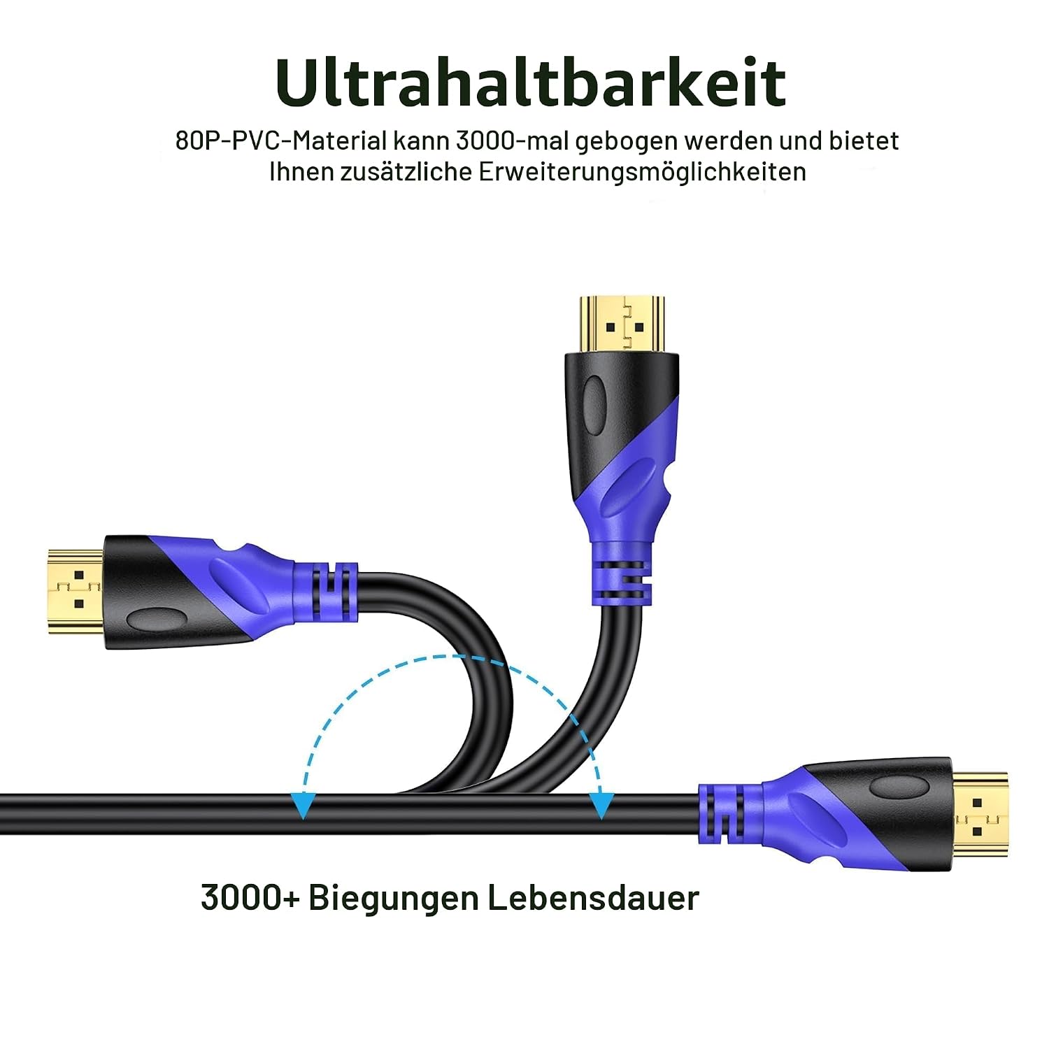 Thumbnail 3 de Rommisie HDMI Kabel 4K 60Hz 15m
