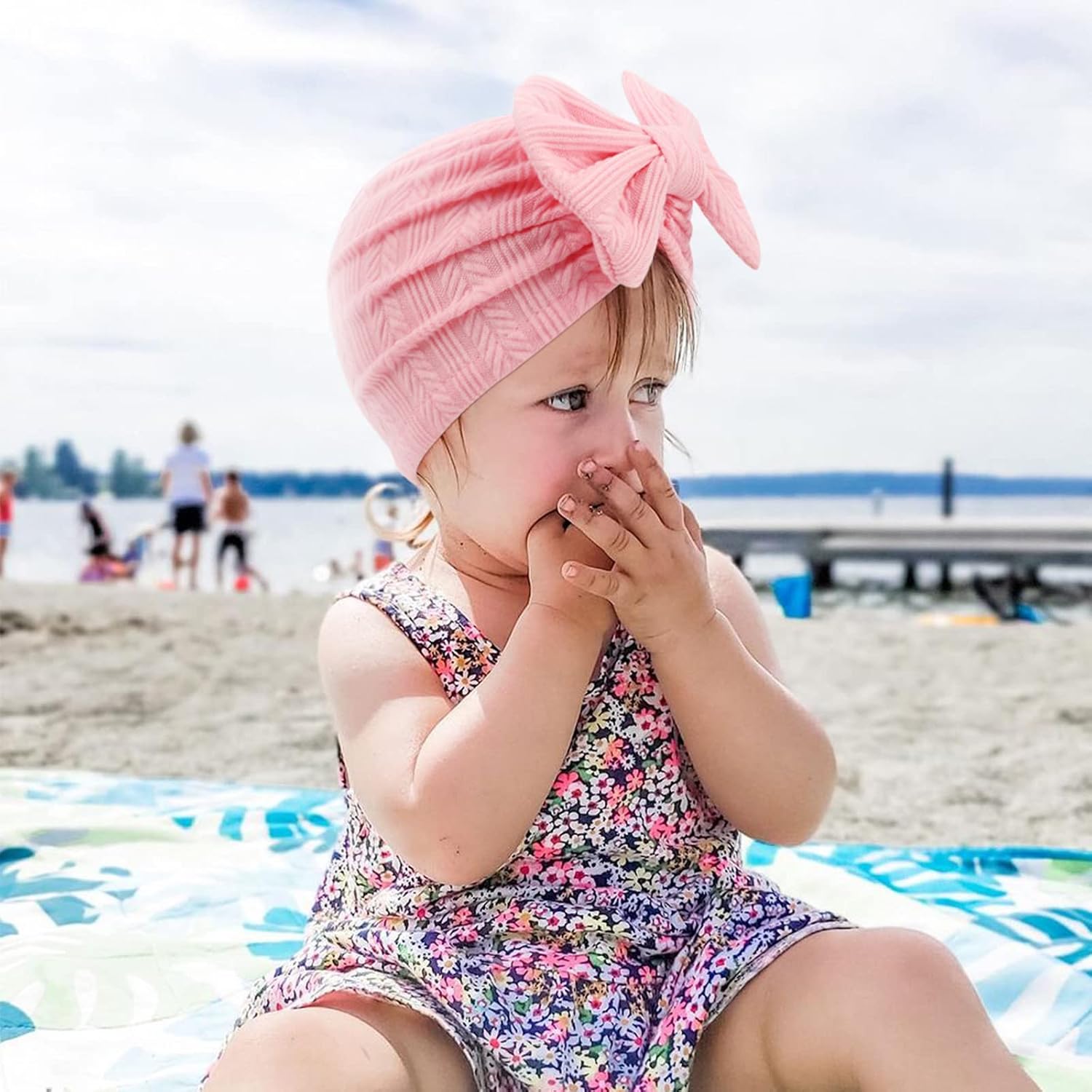 Thumbnail 4 de DRESHOW 5 Pieces Baby Turban Hats