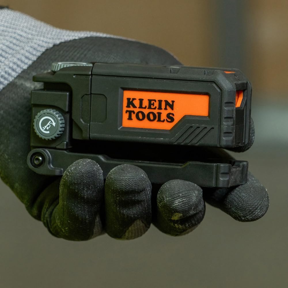 Thumbnail 4 de Klein Tools 93PTL 磁気ポケットレーザーレベル 赤色ライン・360°回転・照明付き気泡管