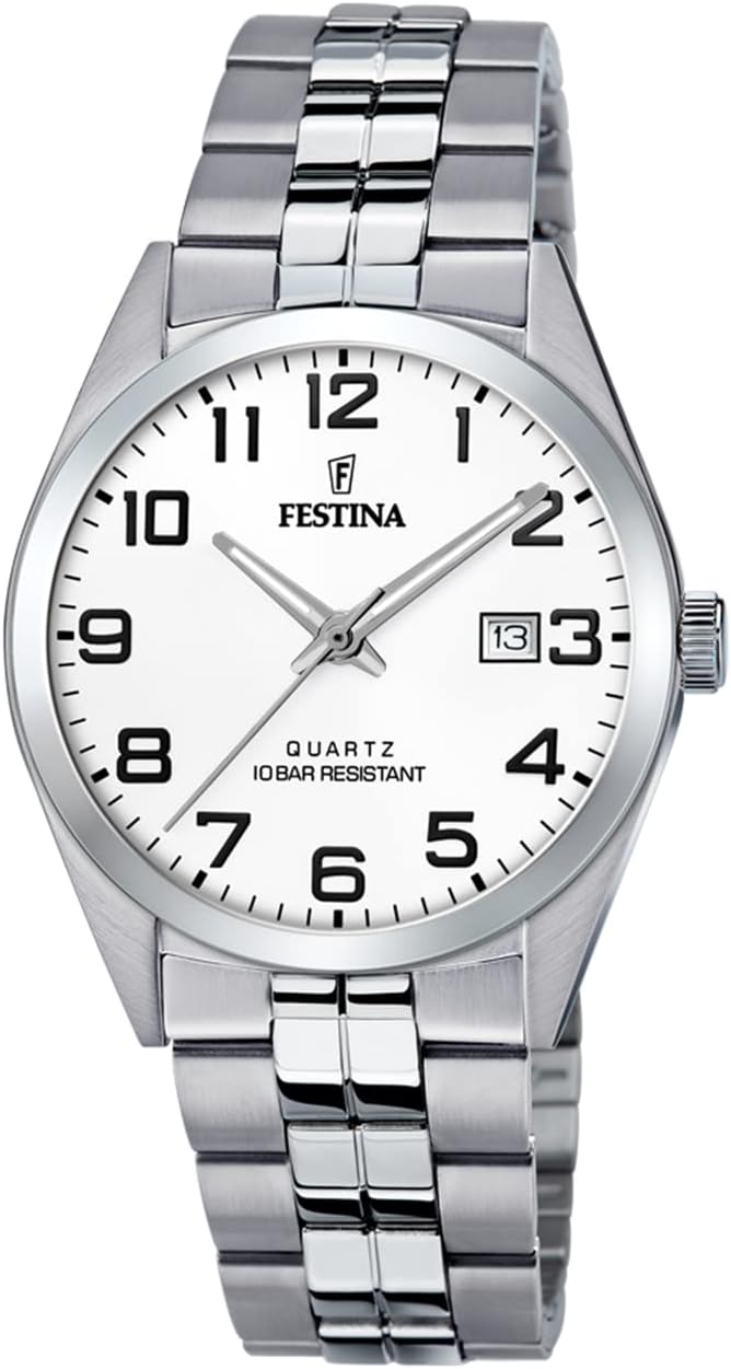 Thumbnail 4 de Festina Orologio Uomo Analogico in Acciaio Inossidabile 316L Argentato – stile classico e affidabile