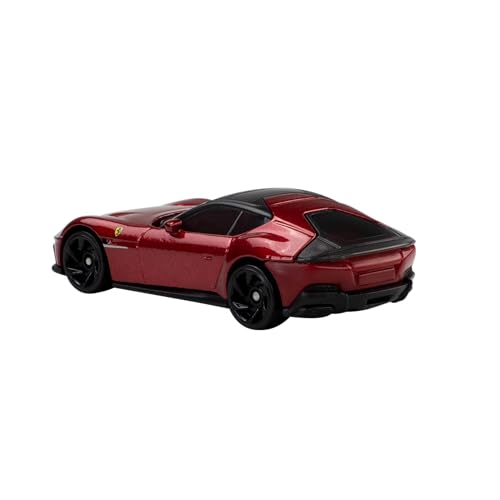 Detalle de Hot Wheels Ferrari Pack de 5 Coches a Escala 1:64 – Licencia Oficial (JLN12)