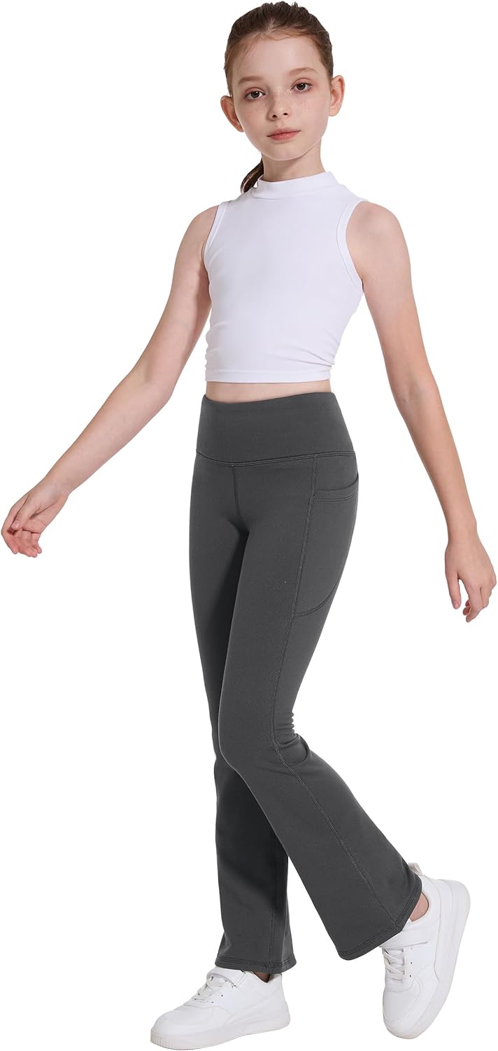 Thumbnail 5 de Desol 2er-Pack Thermo-Schlaghose für Mädchen – Flared Leggings mit Taschen, Gymnastik- & Yogahose