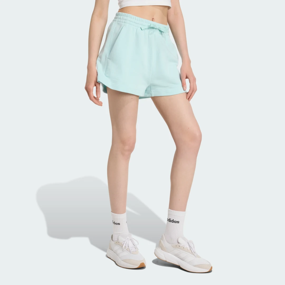 Thumbnail 2 de Pantalón corto ALL SZN French Terry de Adidas — Turquesa