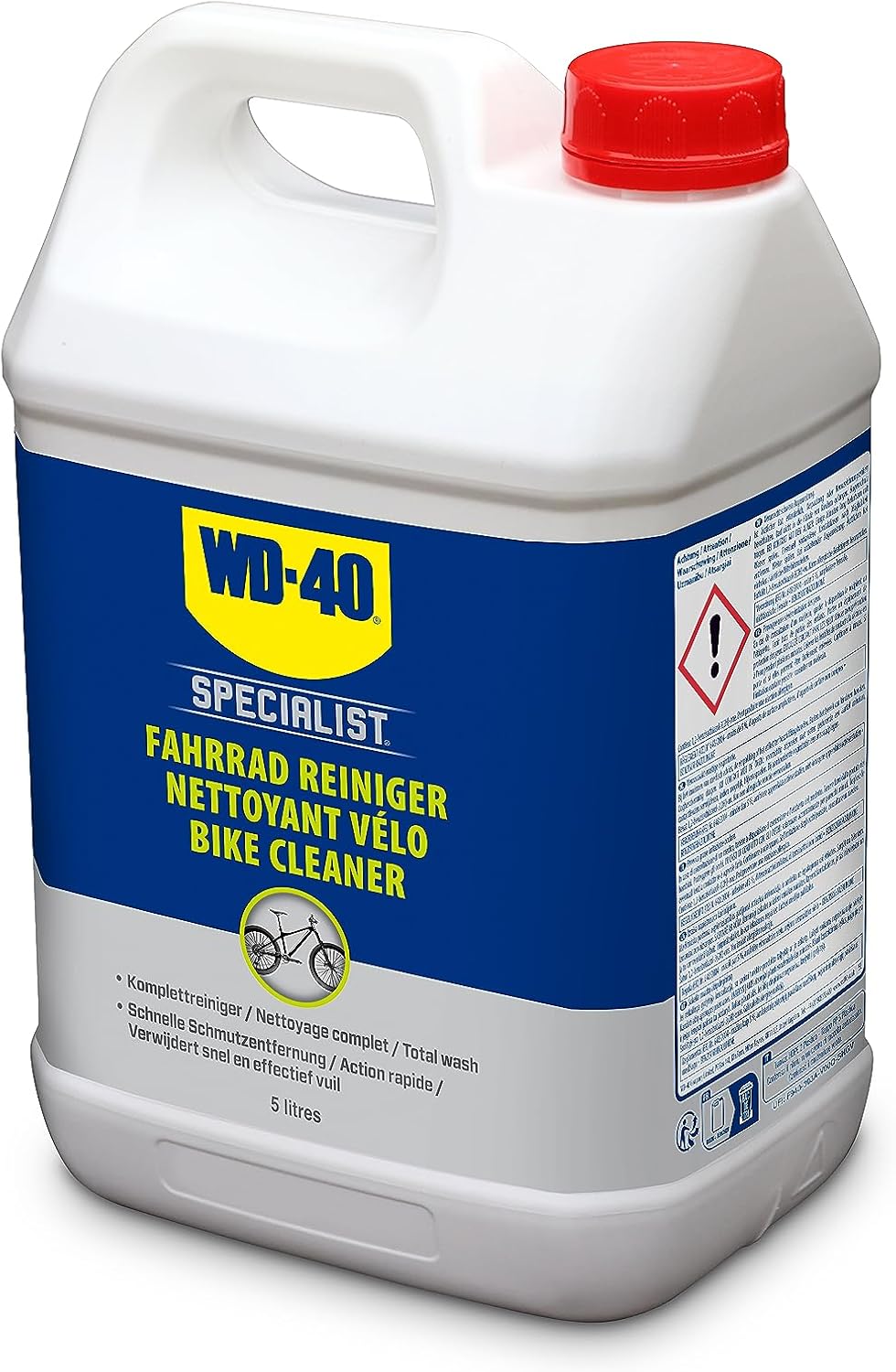 Detalle de WD-40 SPECIALIST Nettoyant Vélo Bidon 5L — nettoyage polyvalent prêt à l’emploi
