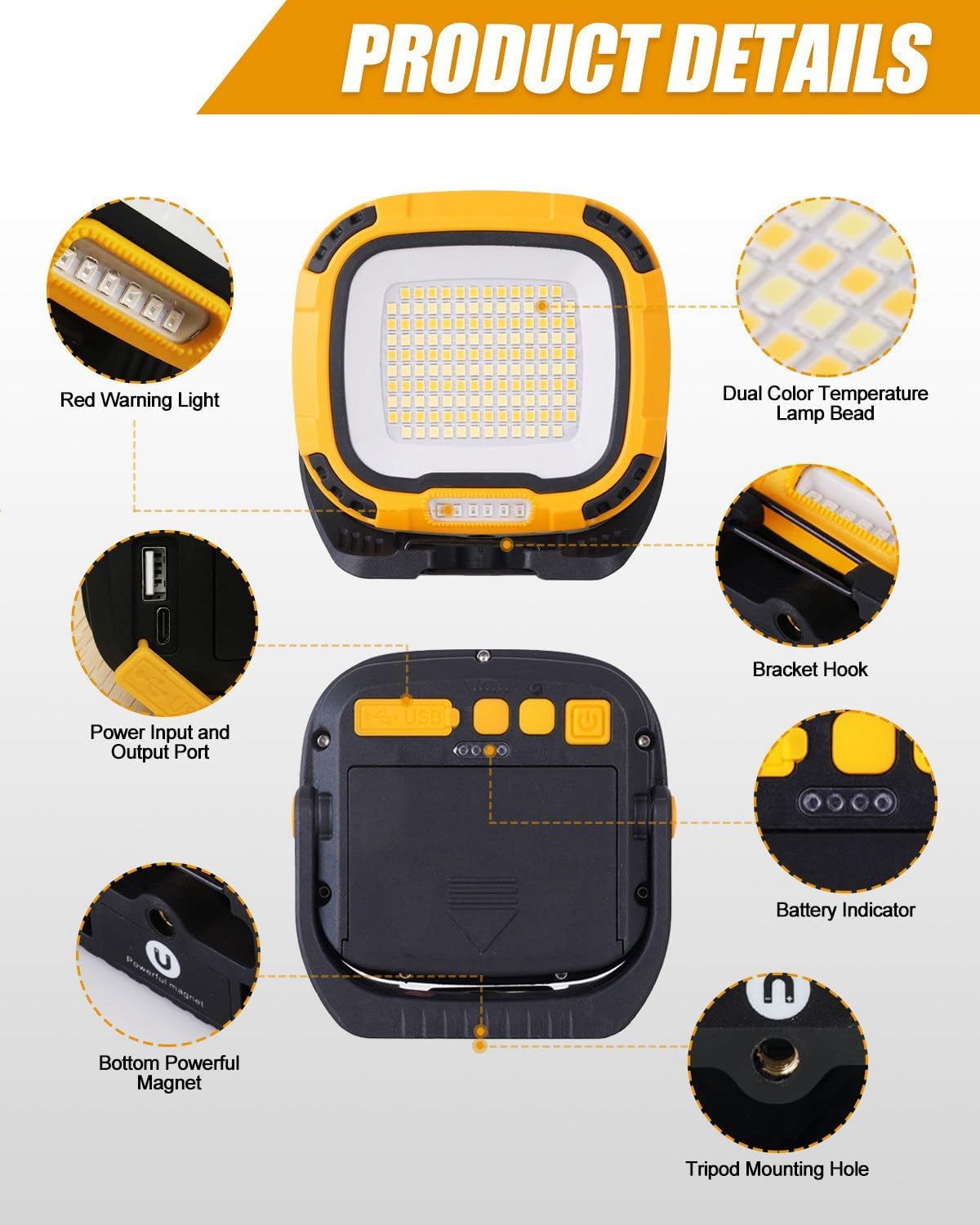 Thumbnail 3 de Trongle 40W LED Work Light 4200LM