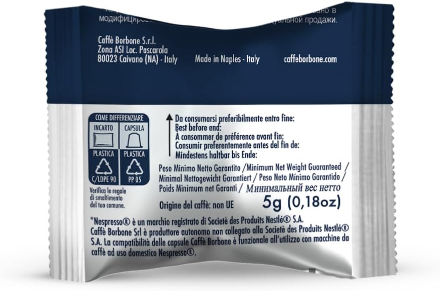 Thumbnail 1 de Caffè Borbone Respresso Mélange Light – 50% de caféine en moins, capsules compatibles Nespresso