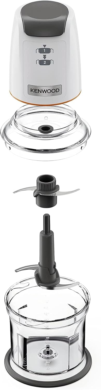 Detalle de Kenwood EasyChop CHP61.000WH: Tritatutto a Quattro Lame, 500W, 0,5 L, lavabile in lavastoviglie