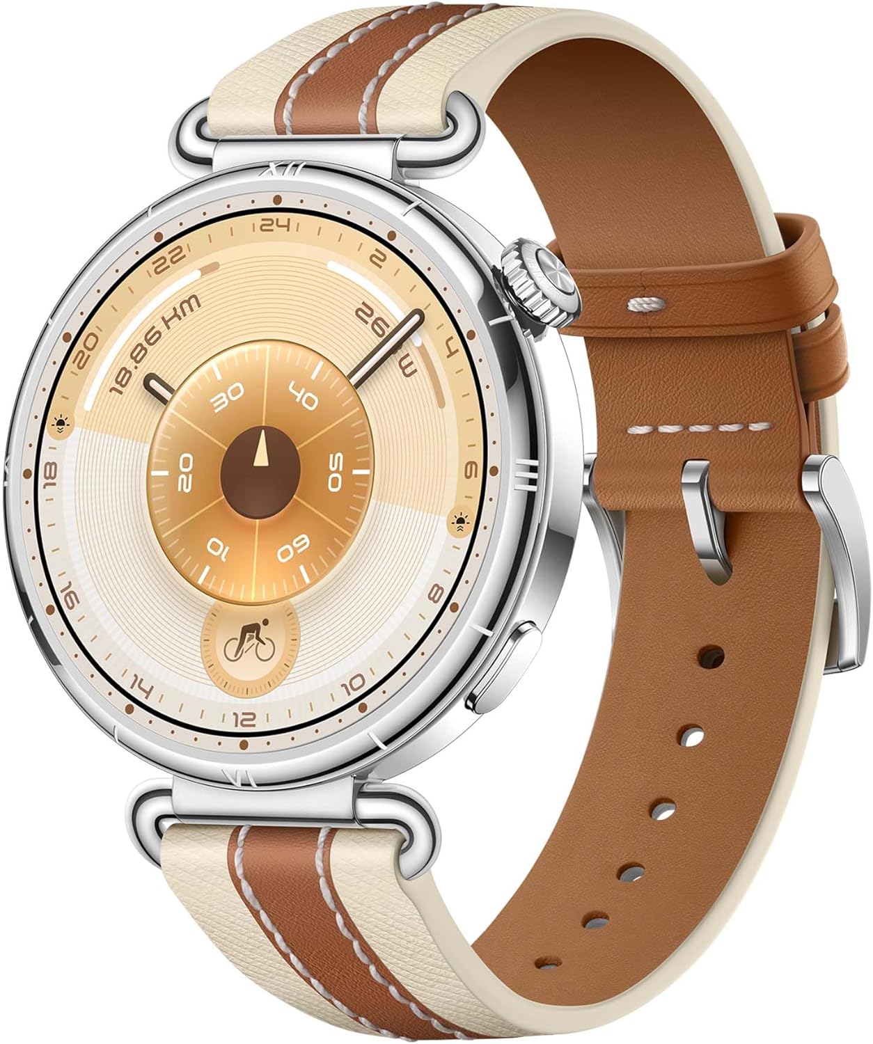 Detalle de HUAWEI Watch GT 6 GPS 41mm (AMOLED) Smart Watch – Brown
