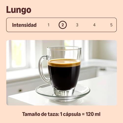 Thumbnail 2 de Café Lungo Intensité 2 by Amazon, 48 capsules, 3 lots de 16 🫖