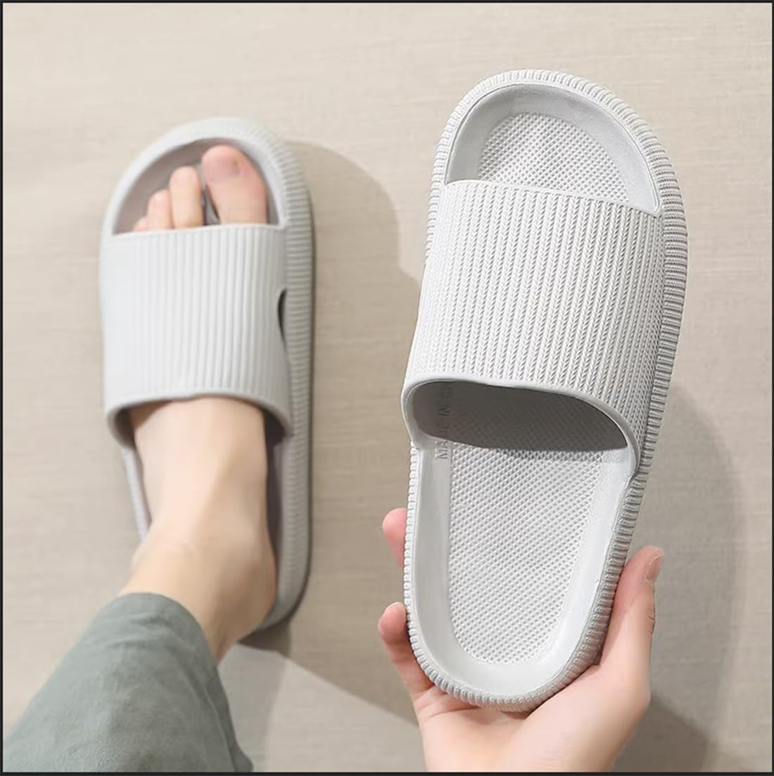 Detalle 2 de QJJQ Cozislides Badeschuhe Größe 38/39