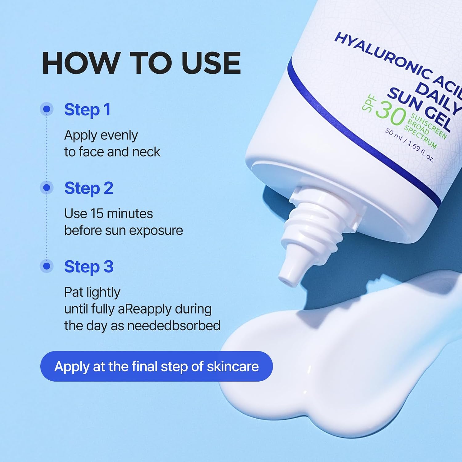 Thumbnail 6 de ISNTREE Hyaluronic Acid Daily Sun Gel SPF 30 — Lightweight, Hydrating Korean Sunscreen with 10 Types of Hyaluronic Acid
