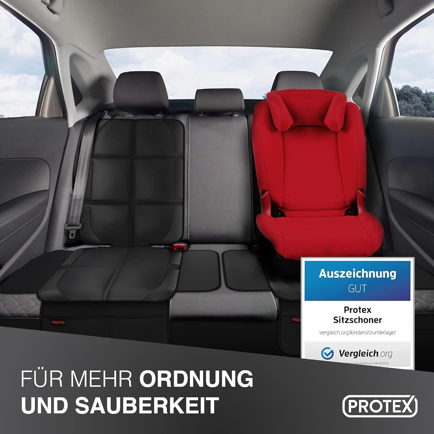 Detalle 1 de PROTEX Kindersitzunterlage L ISOFIX-geeignet