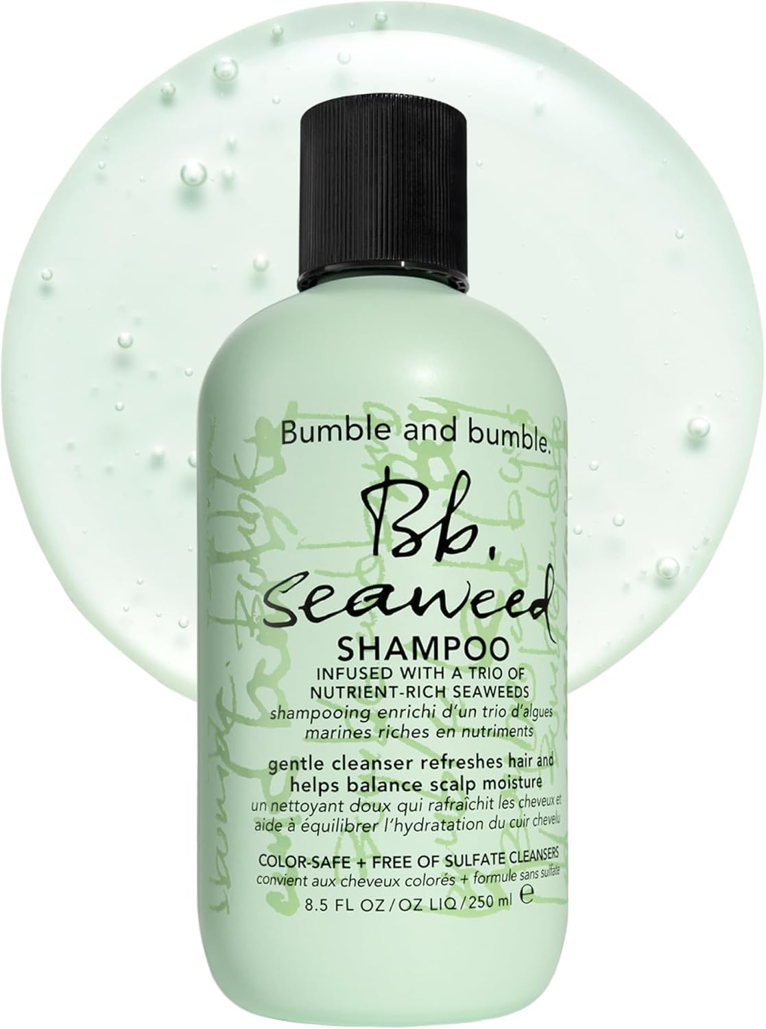 Detalle de Seaweed Shampooing hydratant de Bumble and bumble. Pour cheveux fins à moyens, 250 ml