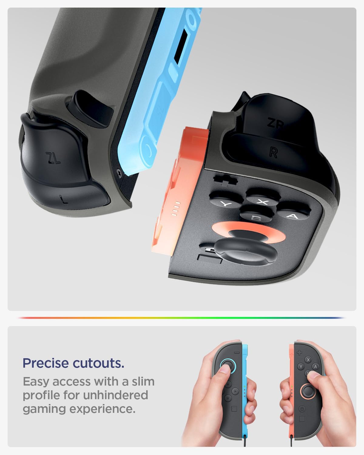 Thumbnail 2 de Spigen Nano Pop coque pour Nintendo Switch 2 (2025) avec support intégré – Sésame Noir