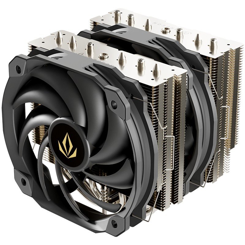 Detalle de Forgeon Windlord Black Ventilador CPU 2x140 mm 🖥