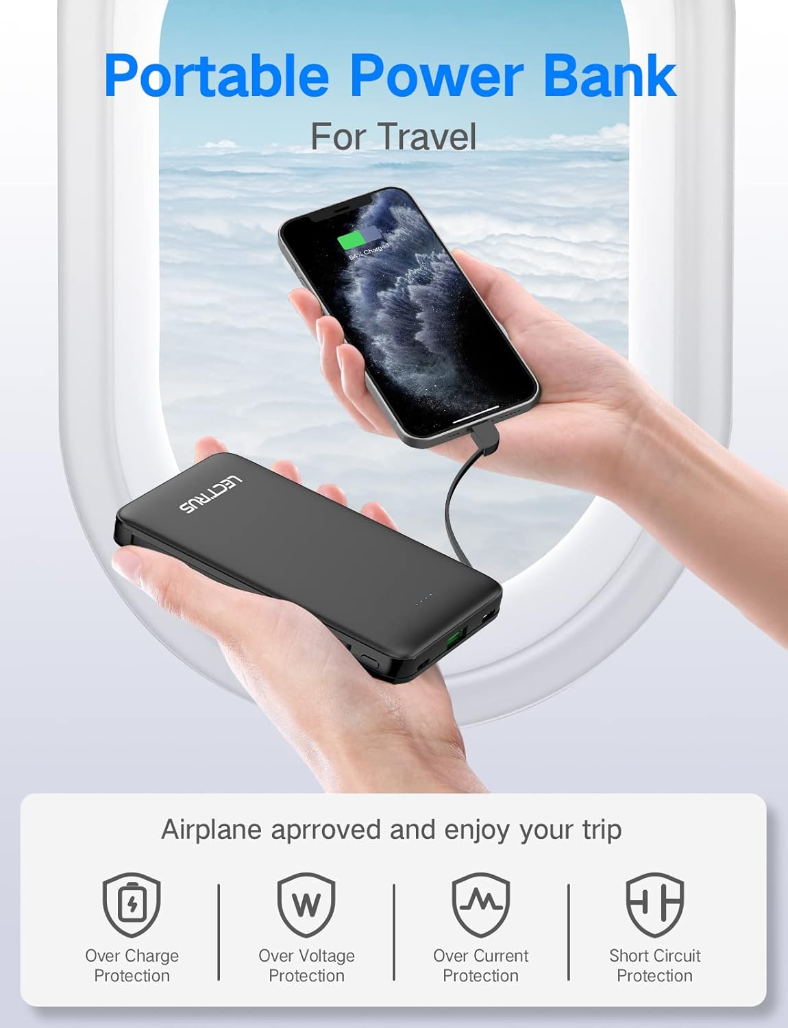 Thumbnail 5 de Lectrus 10000mAh Power Bank