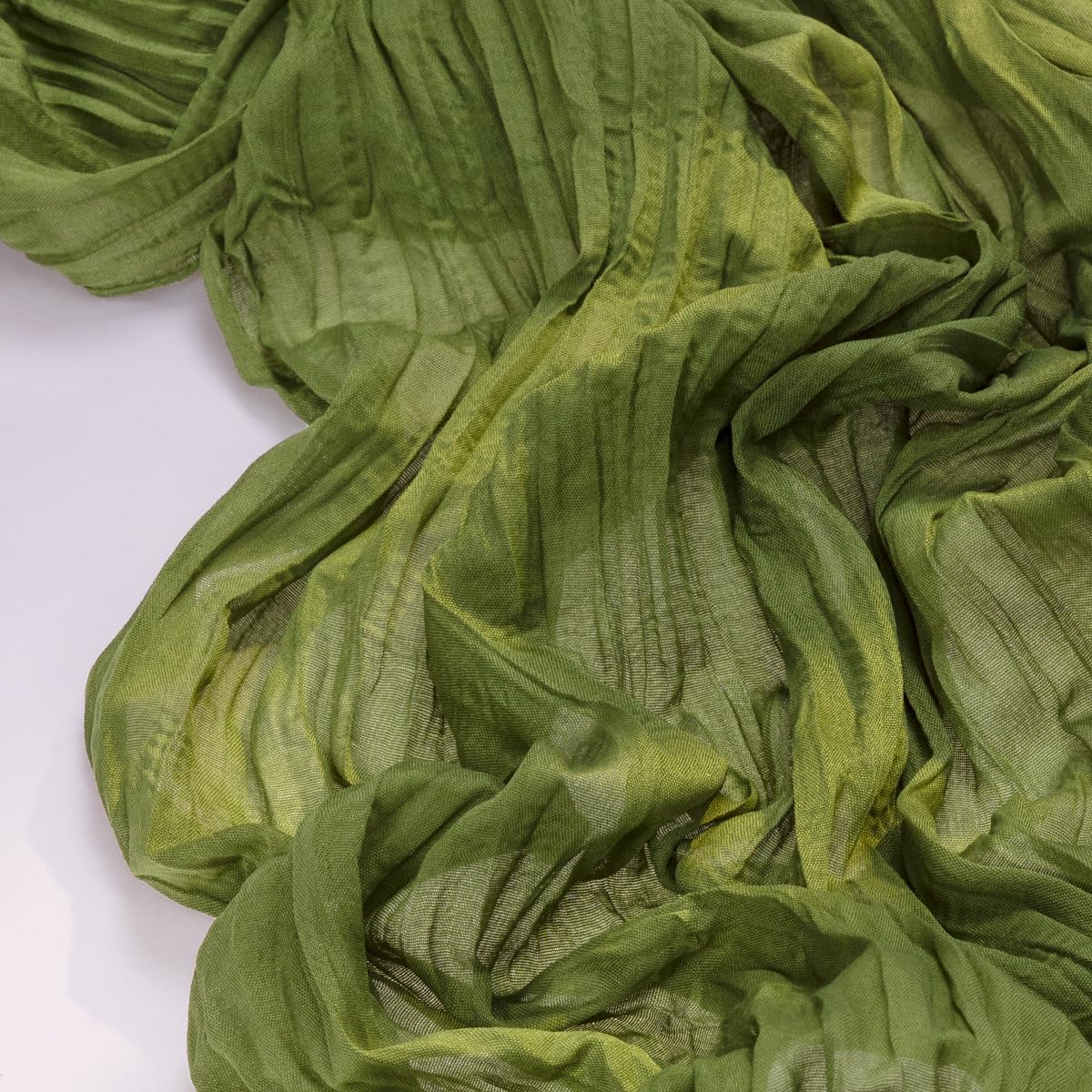 Thumbnail 1 de Socomi 120-inch Olive Green Cheesecloth Table Runner 🏺