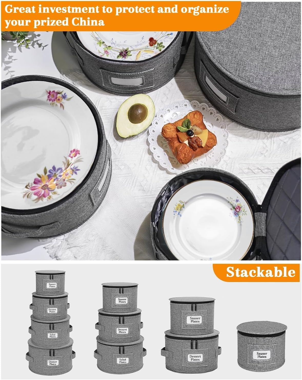 Detalle 2 de punemi China Storage Containers 4-piece dish storage set