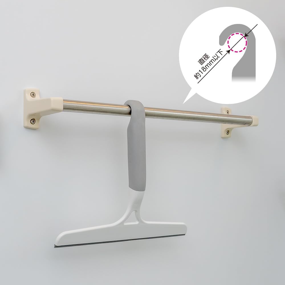 Detalle de アズマ工業 BT762 窓・浴室用シリコン水切りワイパー 幅24×高さ20cm