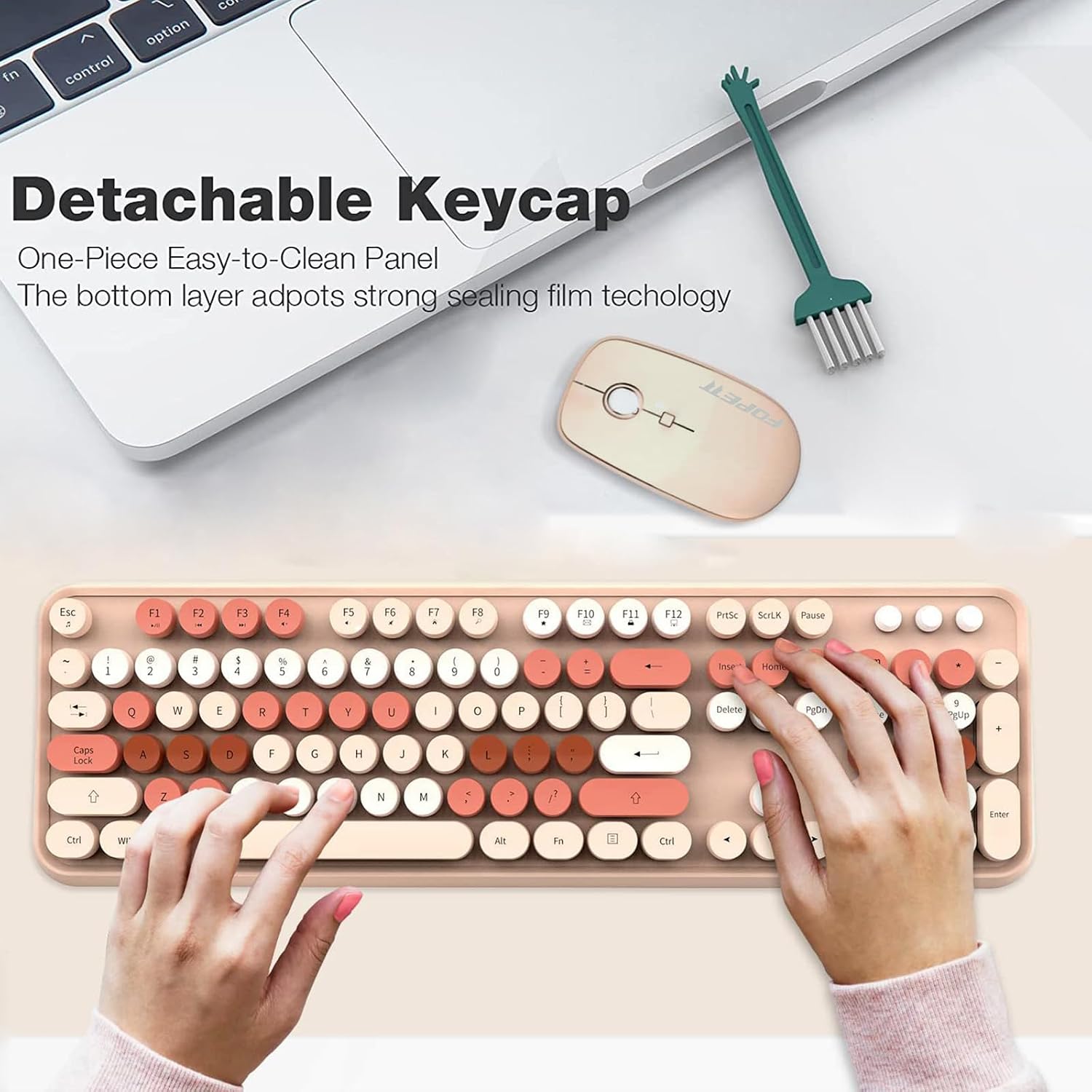 Detalle 2 de FD Wireless Keyboard and Mouse Combo 2.4GHz
