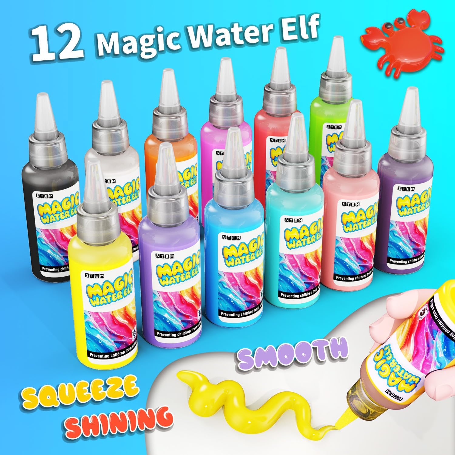 Thumbnail 2 de Magic Water Toy Elf Kit: Aqua Fairy Water Gel Craft for Kids