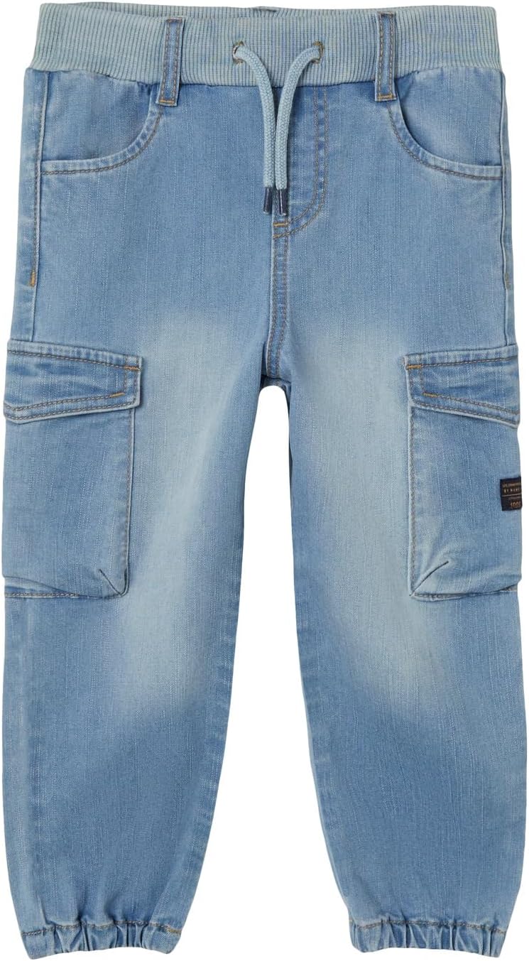 Detalle de NAME IT Nmmben Baggy R Cargo Jeans 9770-yt Noos – Pantalon cargo décontracté pour garçon