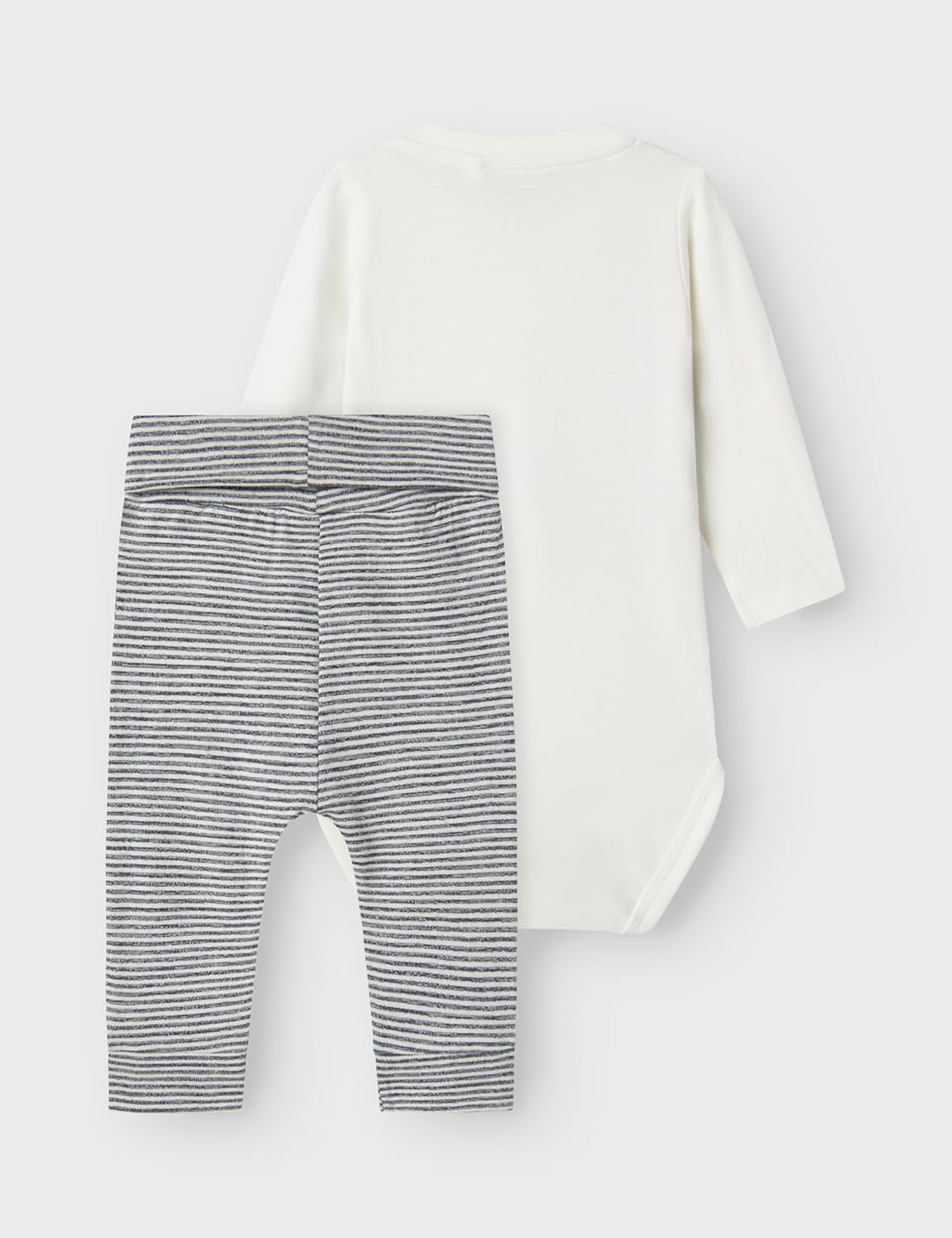 Detalle de NAME IT Baby – Jungen Nbmadam Ls Body Set Noos Nachtwäsche Set (2er Pack)