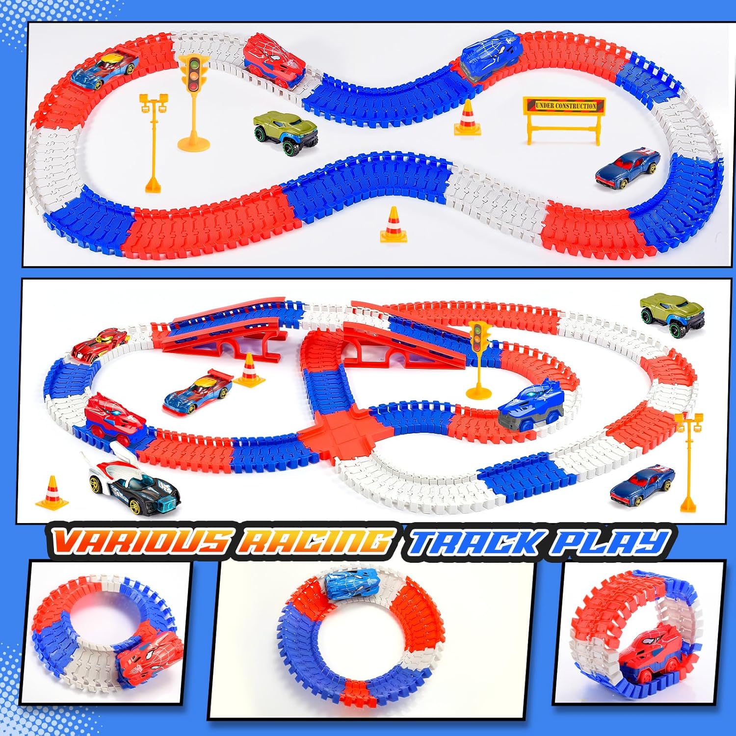 Thumbnail 4 de Toyokid Spider Construction Race Tracks 234 pcs